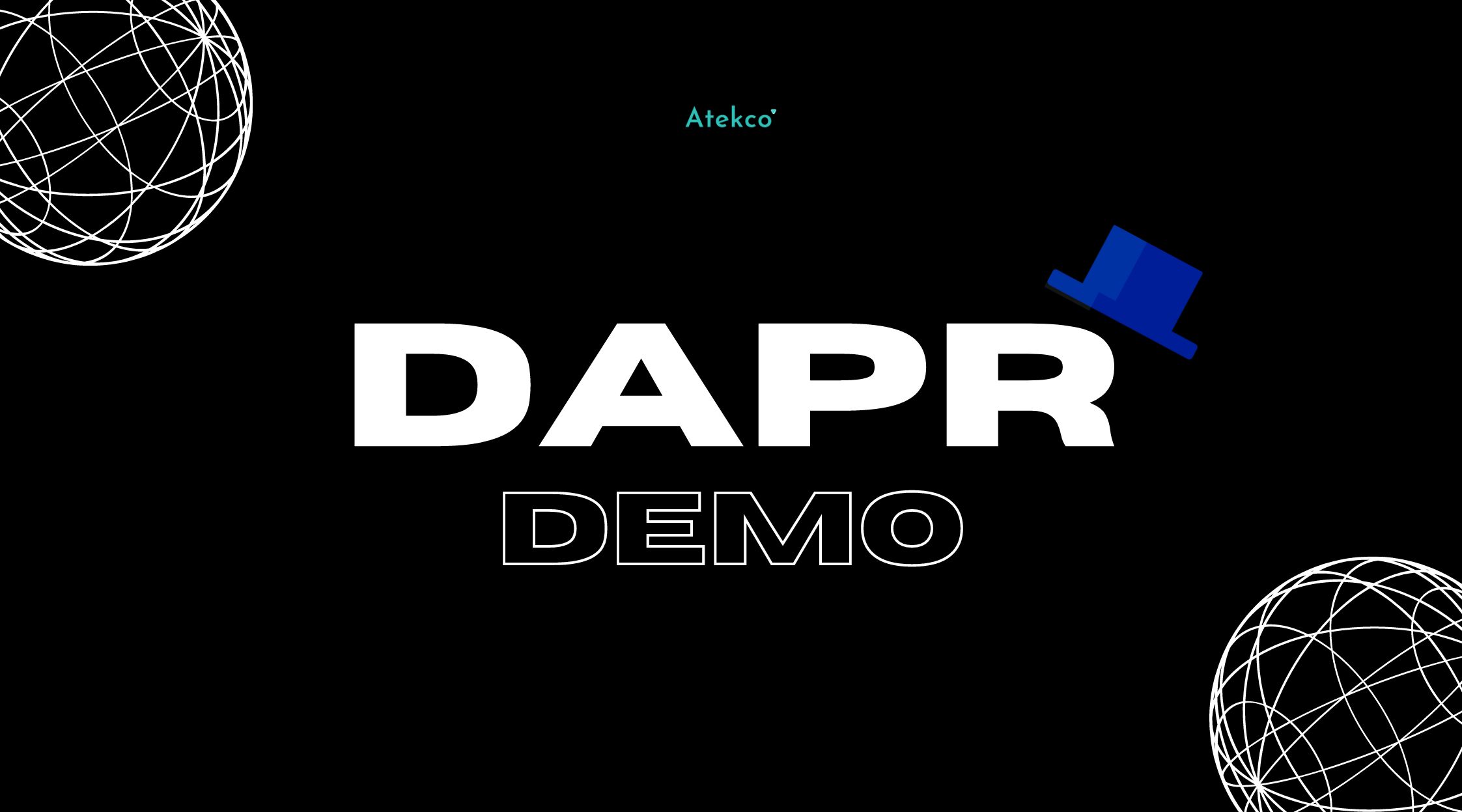 Dapr Demo poster